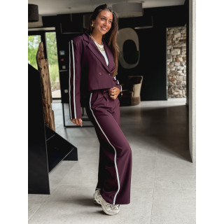 Blazer court Soleya - Bordeaux