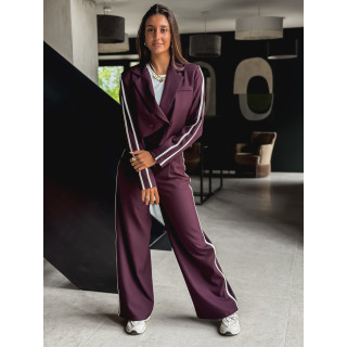 Blazer court Soleya - Bordeaux