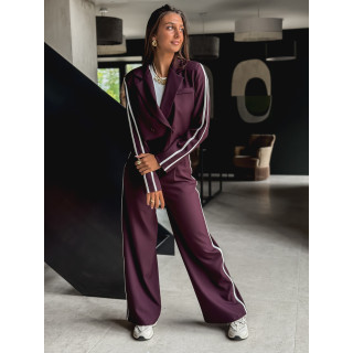 Blazer court Soleya - Bordeaux