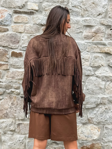 Gilet Eliora - Chocolat