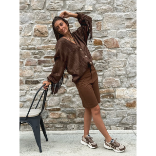 Gilet Eliora - Chocolat