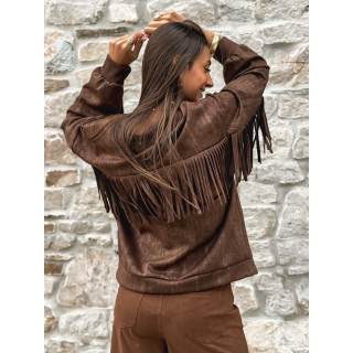 Gilet Eliora - Chocolat