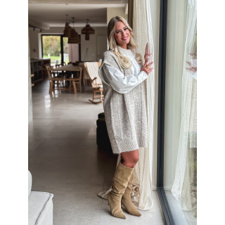 Robe pull Giuliana - Taupe