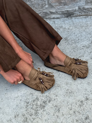 Mules Bellina - Beige foncé