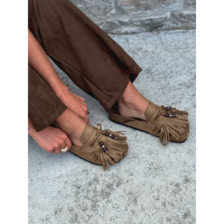 Mules Bellina - Beige foncé