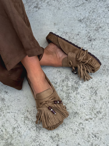 Mules Bellina - Beige foncé