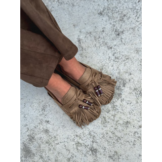 Mules Bellina - Beige foncé