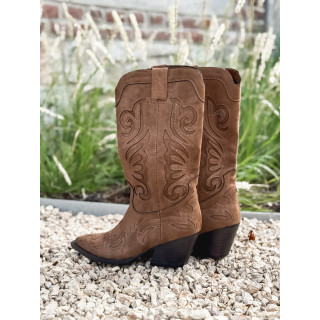 Santiags Serafina - Camel