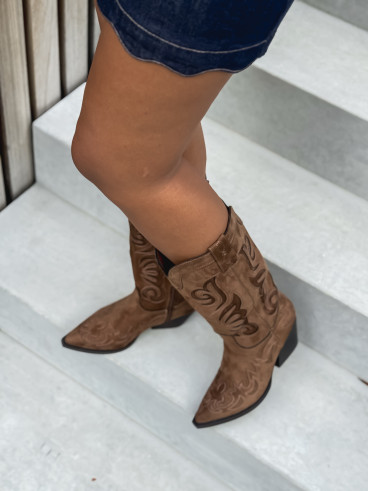 Santiags Serafina - Camel Santiags Serafina - Camel