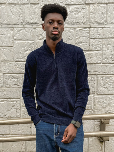 Pull Noam - Bleu marine