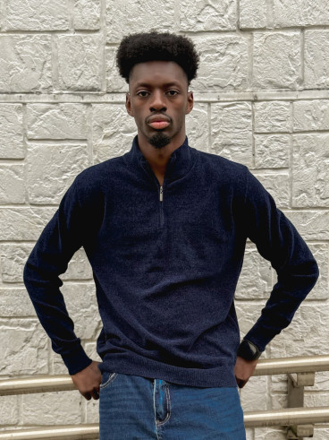 Pull Noam - Bleu marine