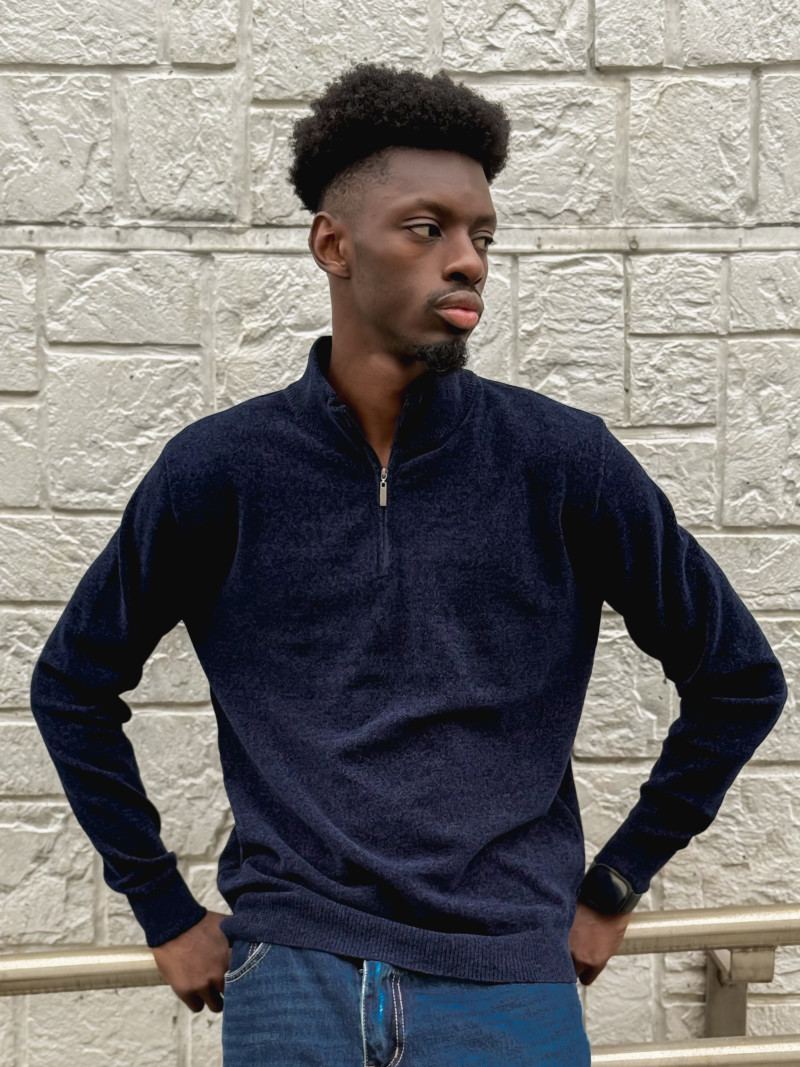 Pull Noam - Bleu marine