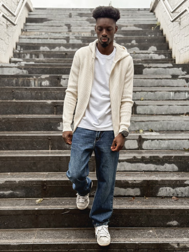 Gilet Tyron - Ecru