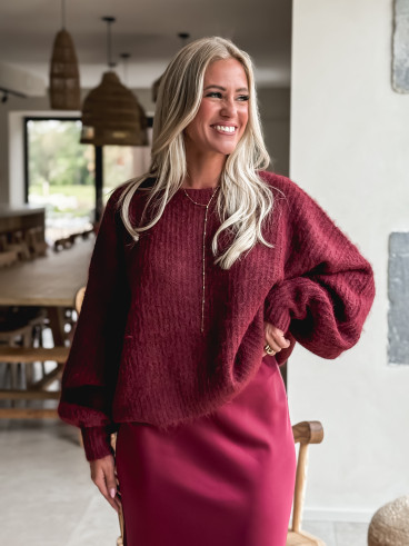 Pull Mariko - Bordeaux