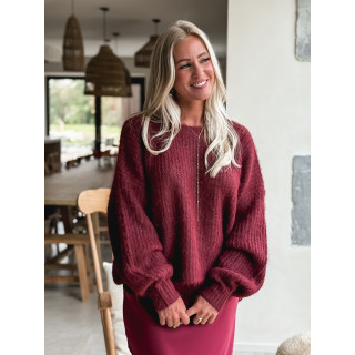 Pull Mariko - Bordeaux