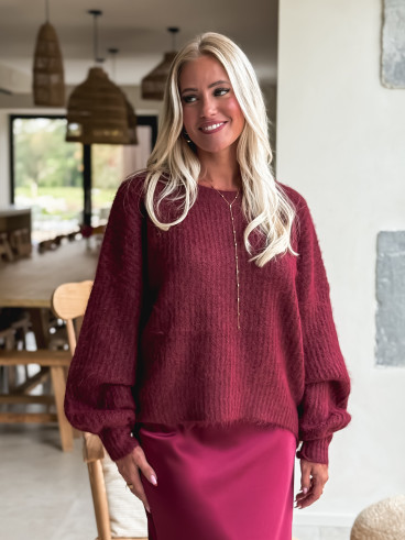 Pull Mariko - Bordeaux