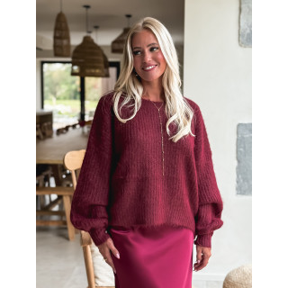 Pull Mariko - Bordeaux