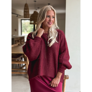 Pull Mariko - Bordeaux