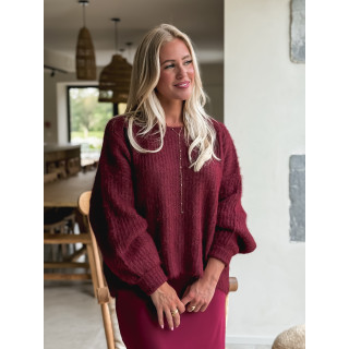 Pull Mariko - Bordeaux