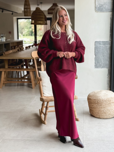 Pull Mariko - Bordeaux
