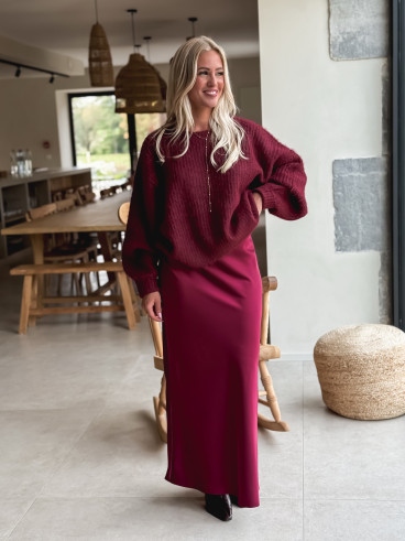 Pull Mariko - Bordeaux