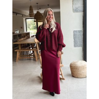 Pull Mariko - Bordeaux