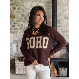 Pull Sohya - Chocolat