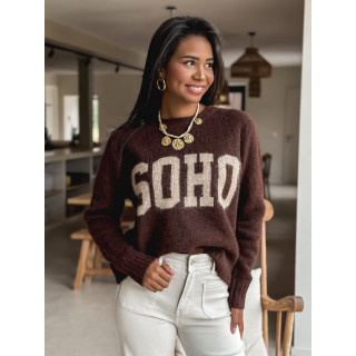 Pull Sohya - Chocolat