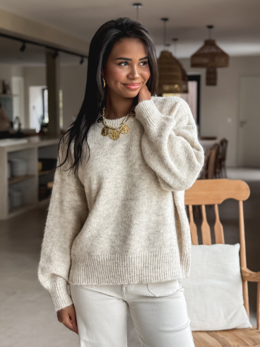 Pull Azélia - Beige