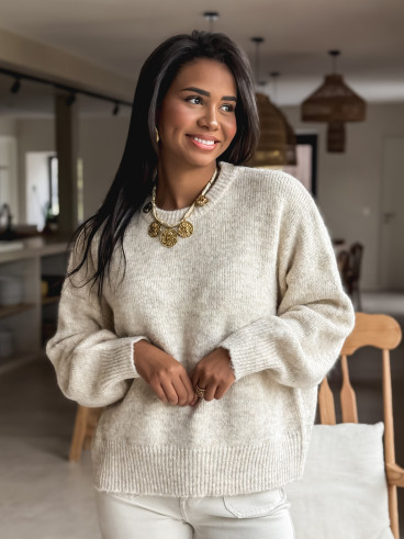 Pull Azélia - Beige
