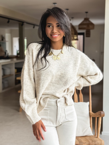 Pull Azélia - Beige