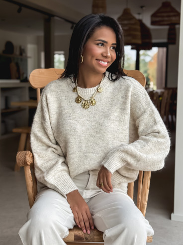 Pull Azélia - Beige