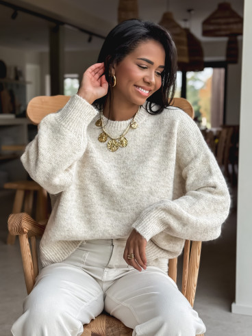 Pull Azélia - Beige
