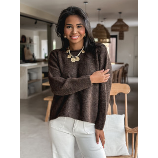 Pull Naora - Chocolat