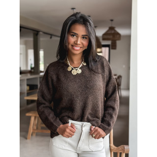 Pull Naora - Chocolat