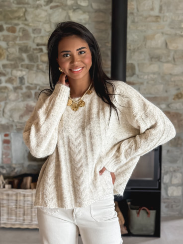Pull Caissy - Beige