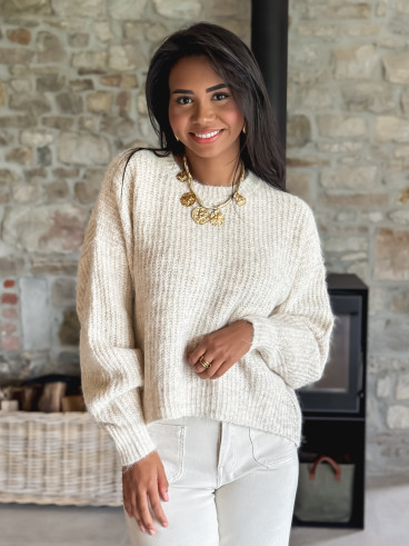 Pull Mariko - Beige