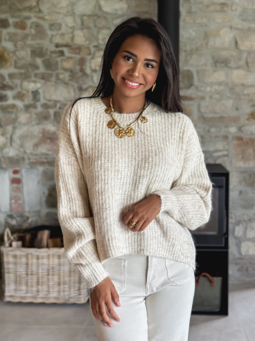 Pull Mariko - Beige