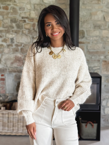 Pull Mariko - Beige