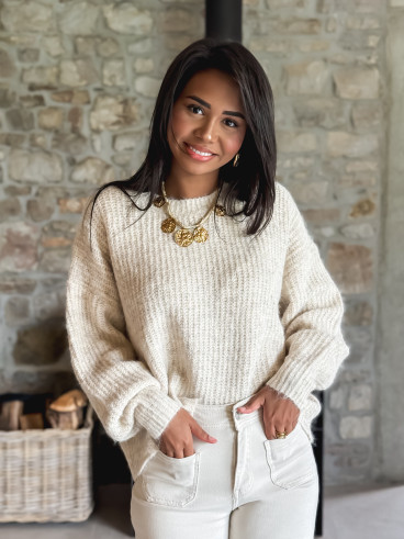 Pull Mariko - Beige
