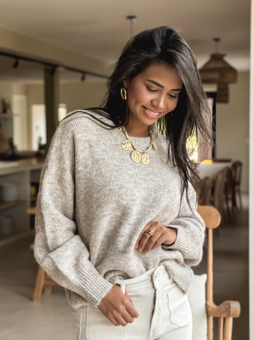 Pull Azélia - Taupe