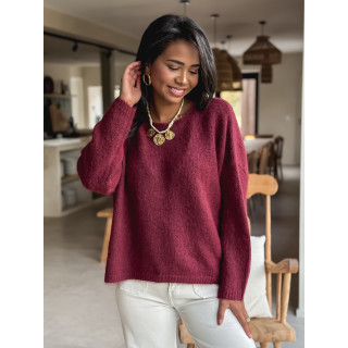 Pull Naora - Bordeaux