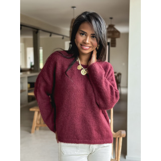Pull Naora - Bordeaux