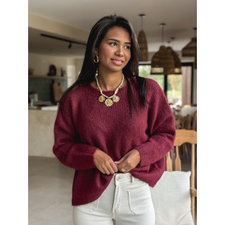 Pull Naora - Bordeaux
