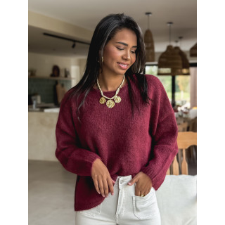 Pull Naora - Bordeaux