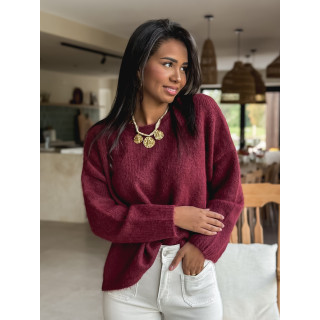 Pull Naora - Bordeaux