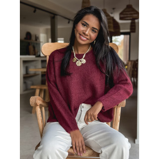 Pull Naora - Bordeaux