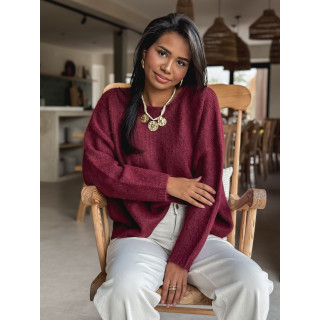 Pull Naora - Bordeaux