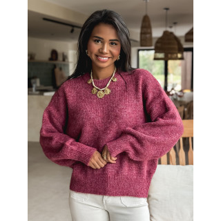 Pull Azélia - Bordeaux