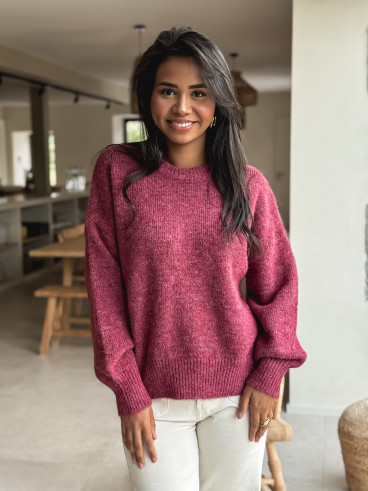 Pull Azélia - Bordeaux